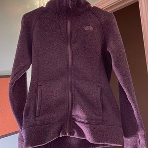 North Face zip up jacket